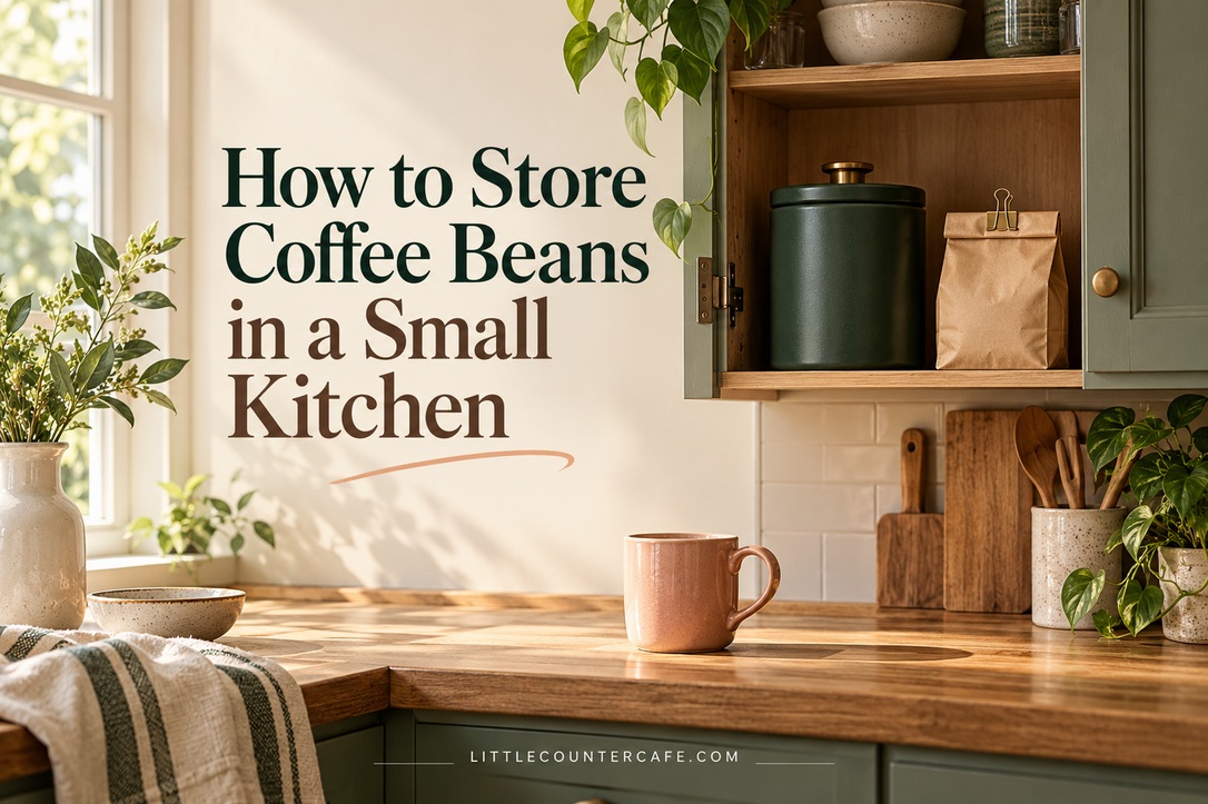 How to Store Coffee Beans in a Small Kitchen