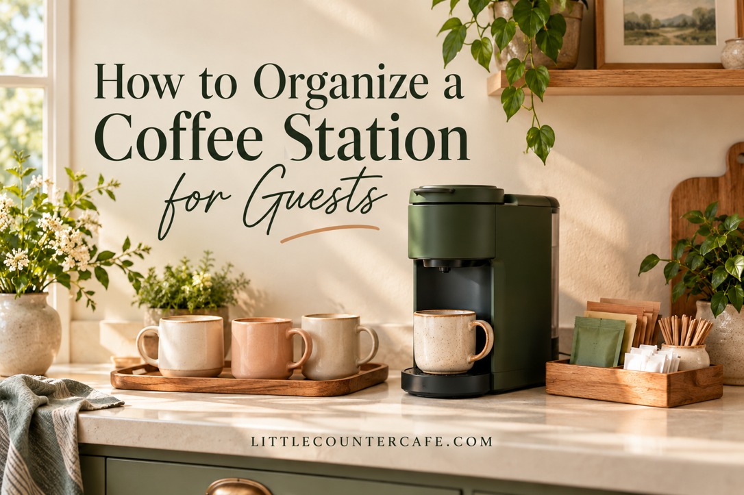How to Organize a Coffee Station for Guests