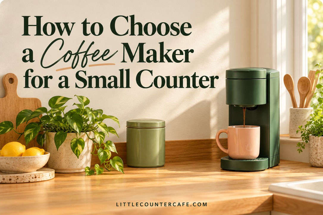 How to Choose a Coffee Maker for a Small Counter