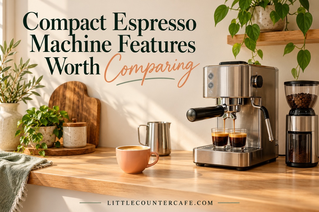 Compact Espresso Machine Features Worth Comparing