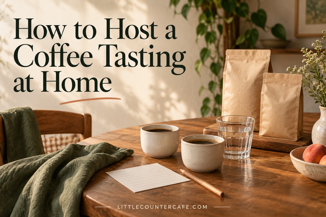 How to Host a Coffee Tasting at Home