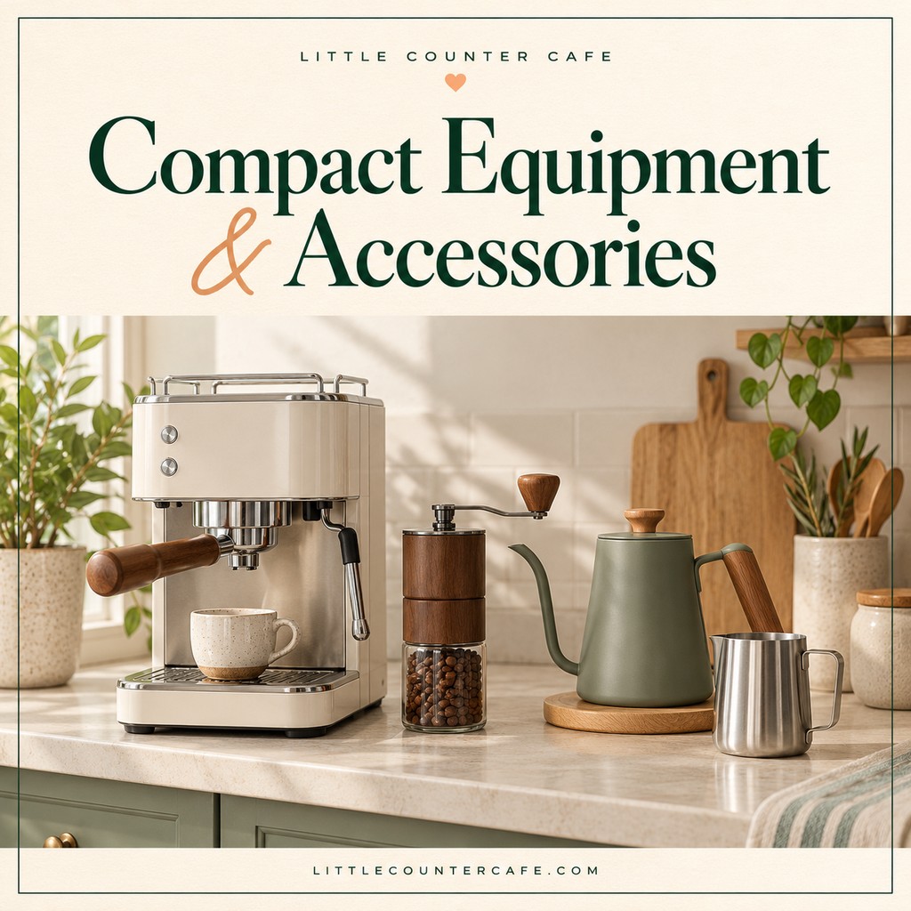Compact Equipment & Accessories — Little Counter Cafe