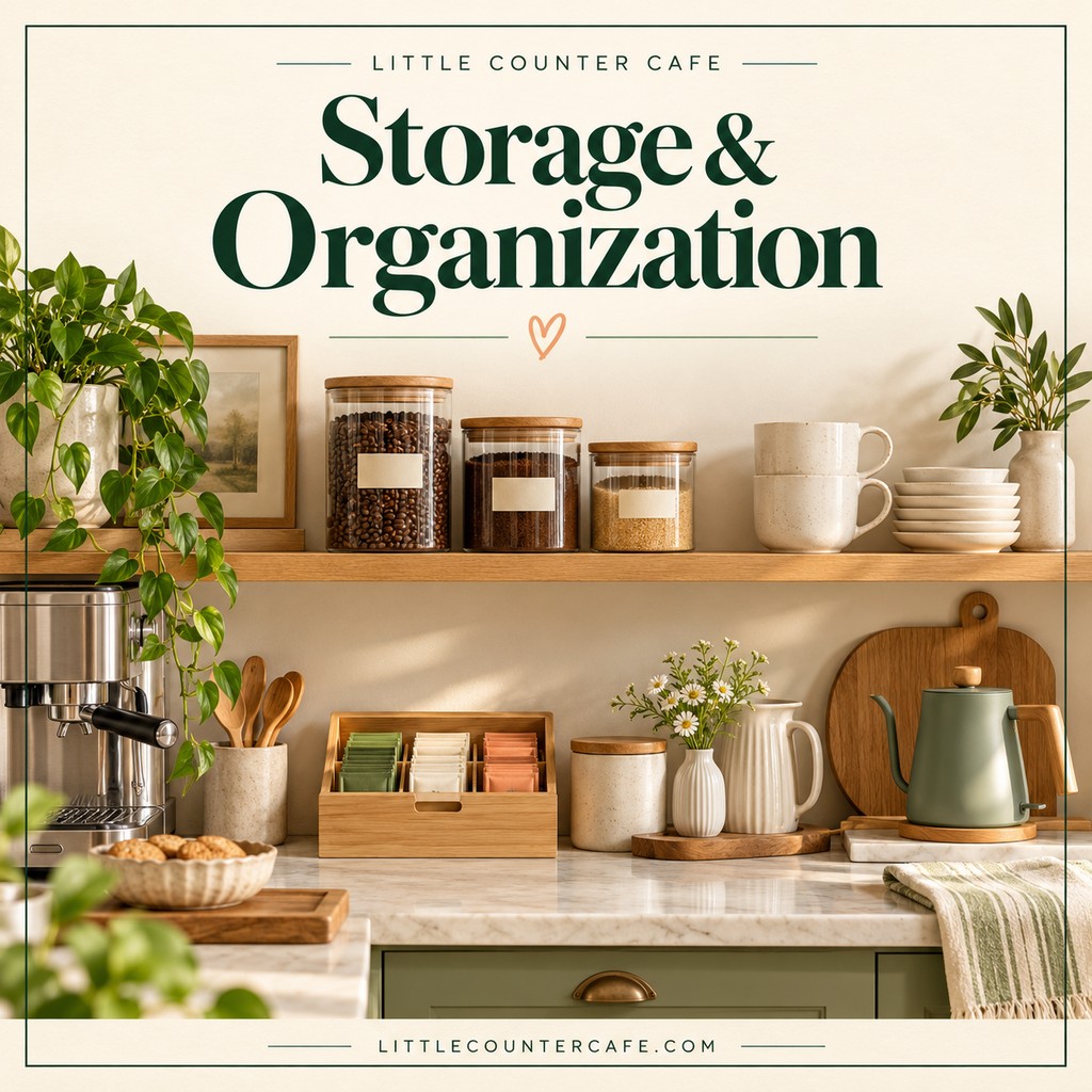 Storage & Organization — Little Counter Cafe